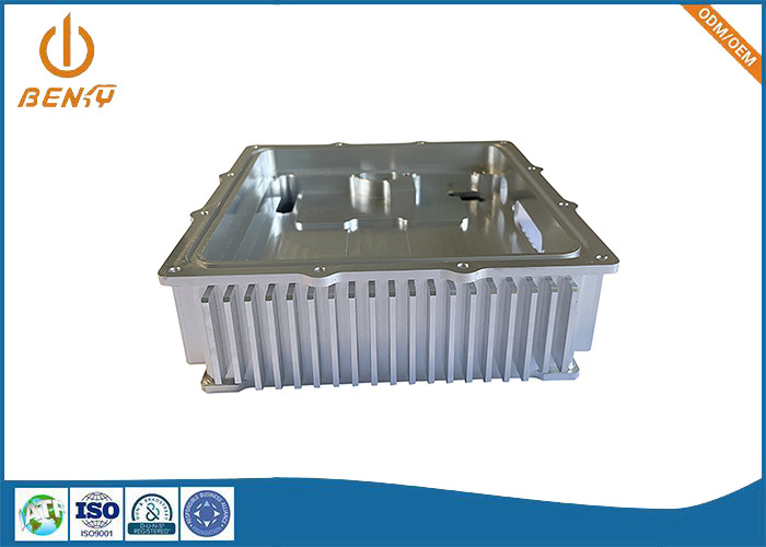高精度CNCの電力増幅器のための機械化の部品アルミニウム脱熱器箱